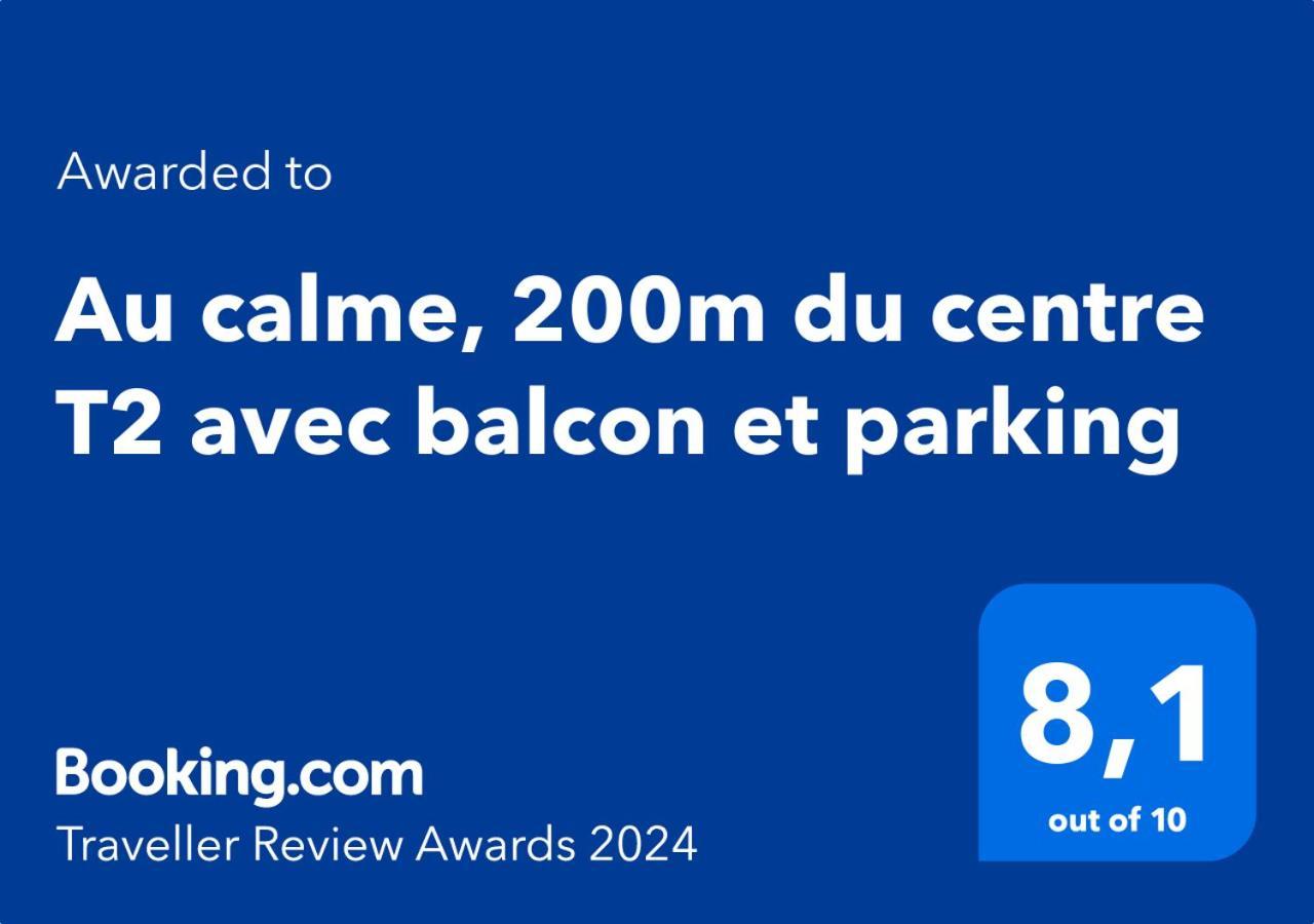 דירות קסיס Au Calme, 200M Du Centre T2 Avec Balcon Et Parking מראה חיצוני תמונה